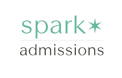 Spark Admissions logo in green